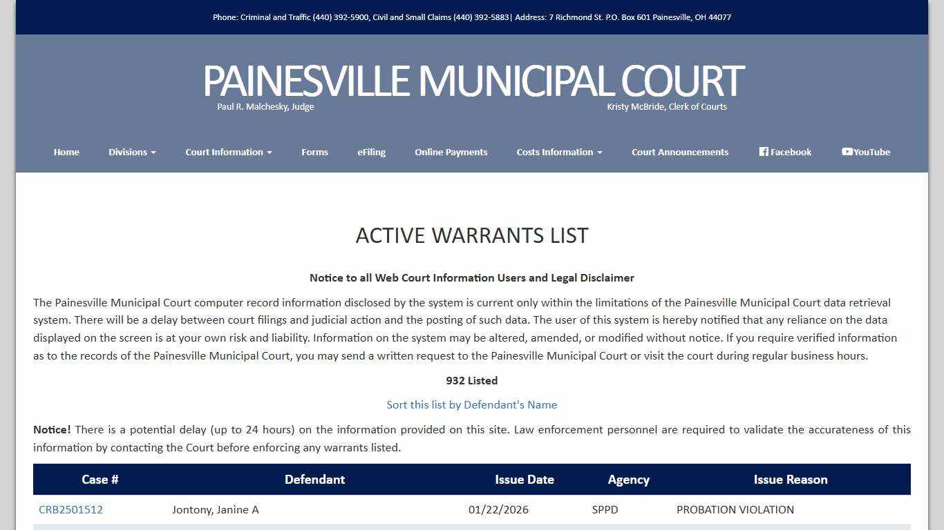 Painesville Municipal Court